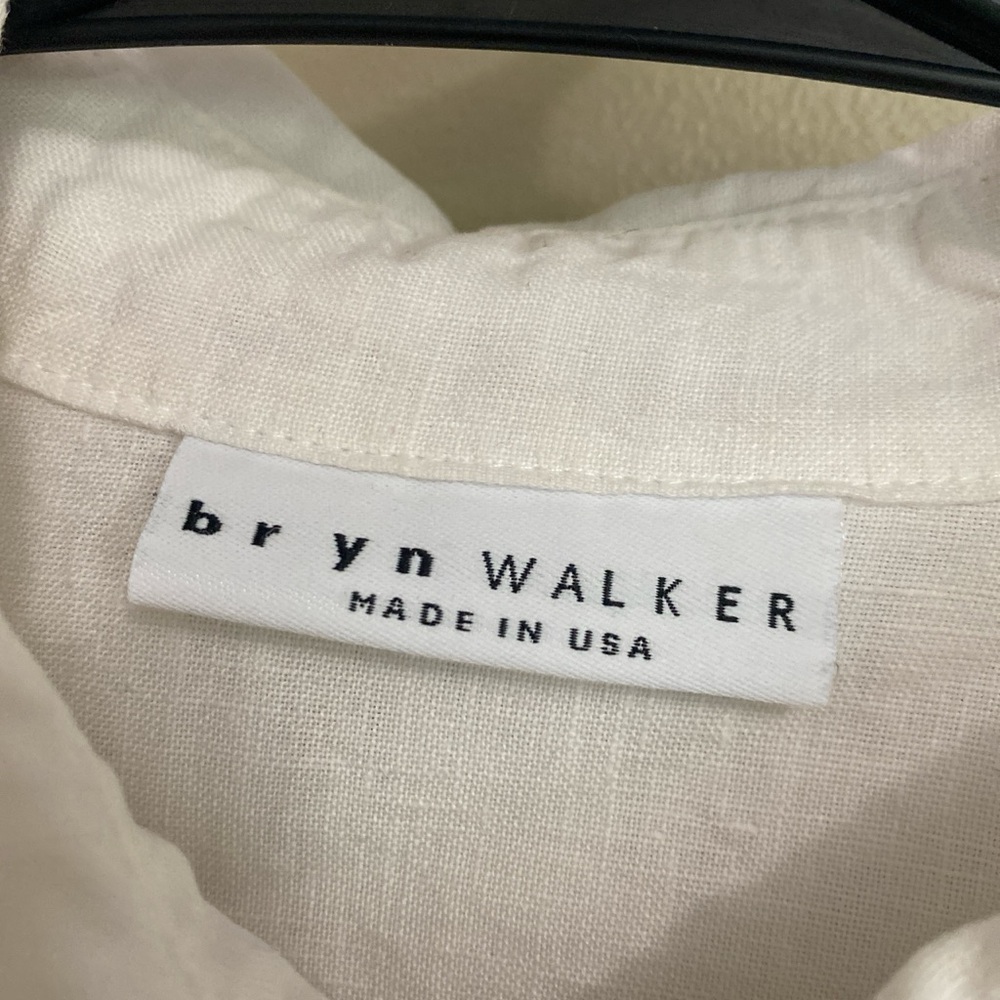 Bryn Walker Linen Boyfriend Shirt - Picture 3 of 8